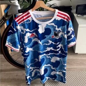 Japan Ukiyo-E Great Wave Soccer Jersey